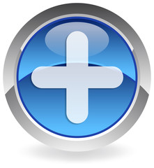Obraz premium plus-button