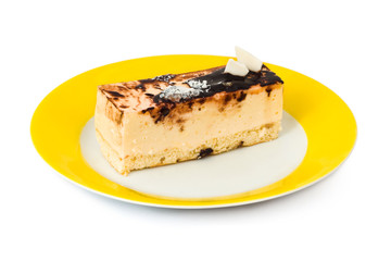 Cake on plate