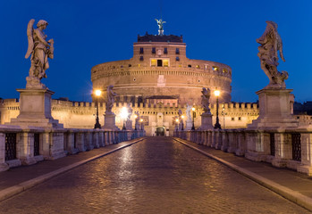 Obraz na płótnie Canvas Castel Sant'Angelo, Rzym