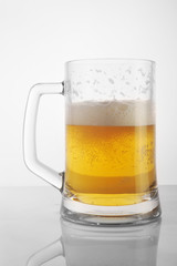 beer in glass