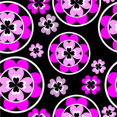 Seamless ornament  in color 93