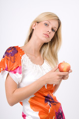 Eva mit Apfel