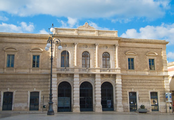 Fototapeta na wymiar Maltese Knights Pałac. Fasano. Brindisi. Puglia.
