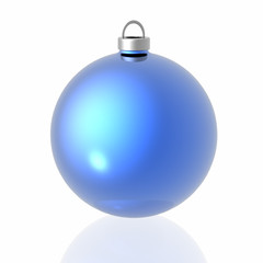 christmas decoration on the white background
