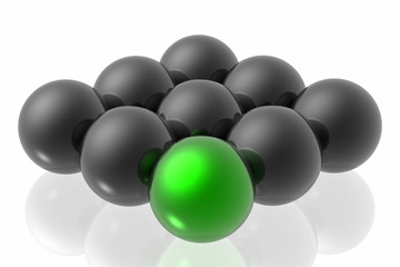 leader of business team