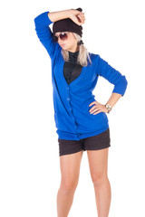 Young beautiful blonde.