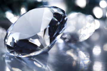 Diamond - a hard, precious, expensive stone