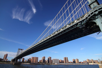 Obraz premium Most na Manhattanie