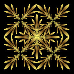 Decoration wallpaper. Vector.