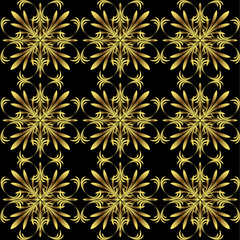 Decoration wallpaper. Vector.