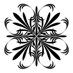 Decoration wallpaper. Vector.