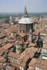 aerial view of Pavia