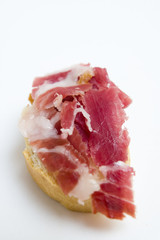 pan con jamón ibérico