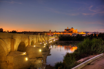 Fototapeta premium Cordoba al atardecer