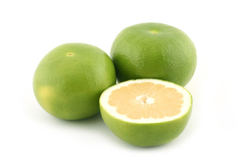 Three grapefruits