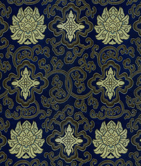 Floral vintage wallpaper background