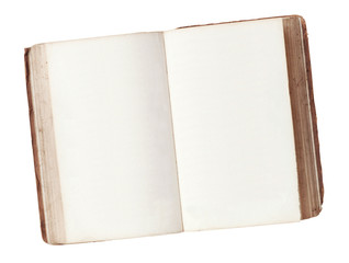 old opened book