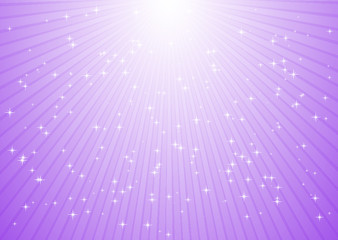 Purple burst and glitters