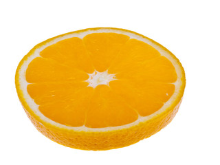 Orange Piece on white