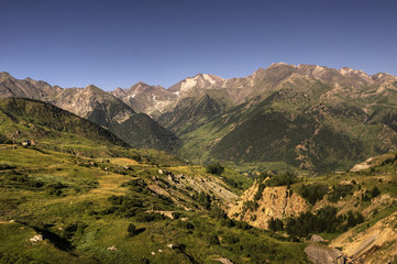 Pyrenees Mountains in Spain