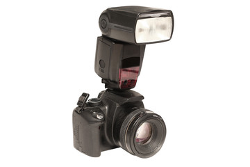 camera with flash