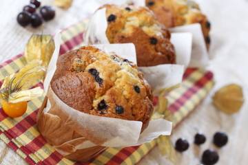 Blaubeermuffin