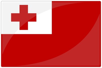 drapeau glassy tonga flag