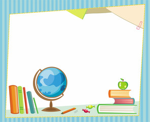 Back to school frame.