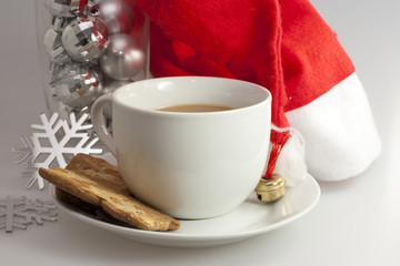 Weihnachtlich: Kaffee und Spekulatius