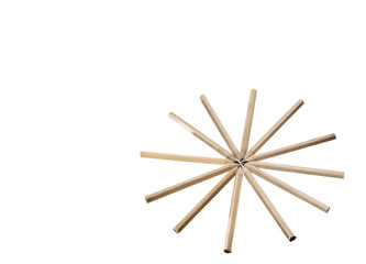 isolated pencil