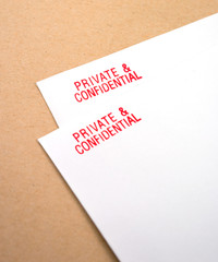 private and confidential letters