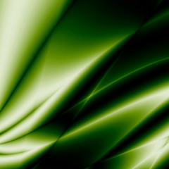 Eco abstract green leaf design