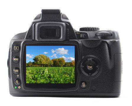 landscape on cam display