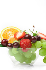 Still-life of fresh fruit