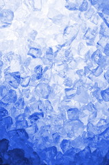 abstract blie ice background