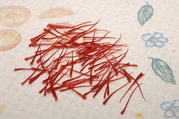 Naklejka premium safran