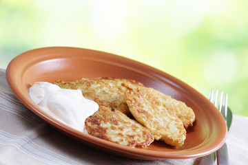 Cabbage rosti