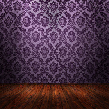 Vintage room interior