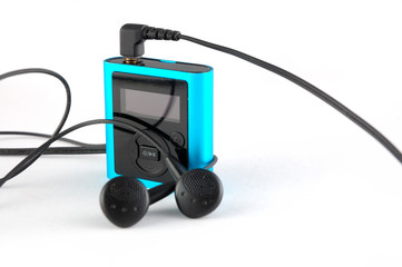 blue mp3 player