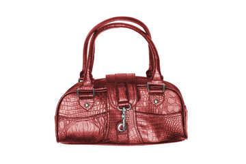 red handbag