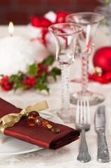 Christmas Table Setting
