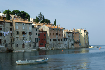 View at the croatian city Rovinj (Rovigno)