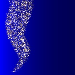 Weihnachtshintergrund mit goldenen Sternen