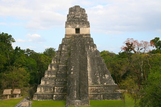 Jaguar Temple in Tikal