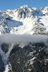 Naklejka premium à Chamonix, l'hiver