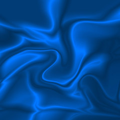 青のサテン