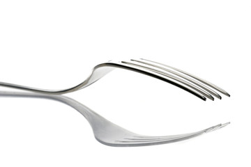 fork isolated on white background