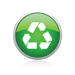 Obraz premium Recycle green