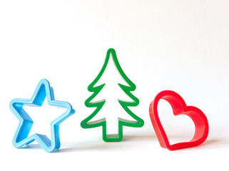 Christmas pastry cutters