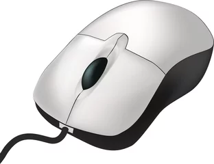 Gardinen computer mouse © liusa